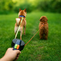 DuoGlide™ No-Tangle Dual Dog Leash for Two Dogs