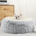FrostCloud™ Plush Donut Dog Bed for Soft Curl-Up Rest