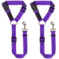 RideGuard™ 2-Pack Headrest Dog Car Seat Belt